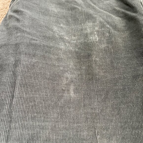 J Crew Gray Corduroy Pants Men 32 x 32 Stretch Flex Straight Preppy Y2K Classic - Picture 6 of 6